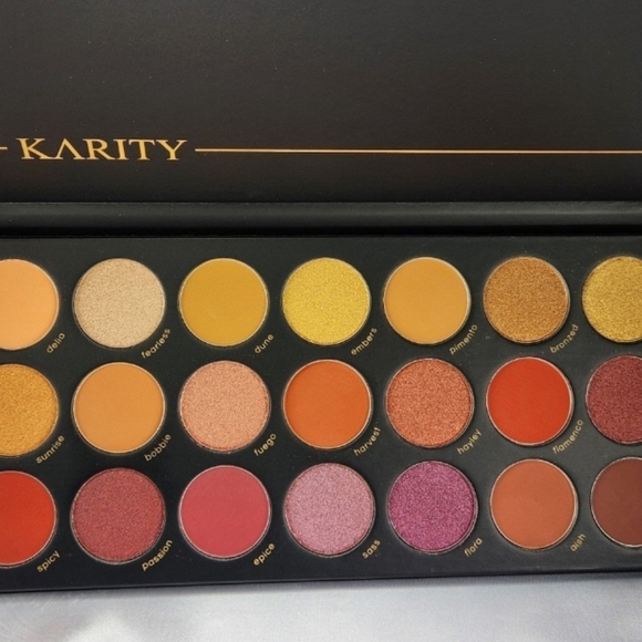 Picante KARITY TWENTY-ONE WARM, VIBRENT EYESHADOW PALETTE - Picture 1 of 5